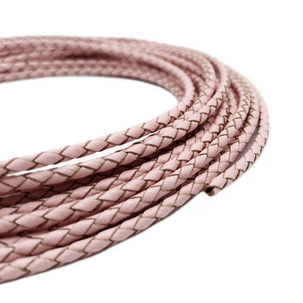 Leatherwork Jewelry - Aaazee 2 Yards 4mm rotondo Baby