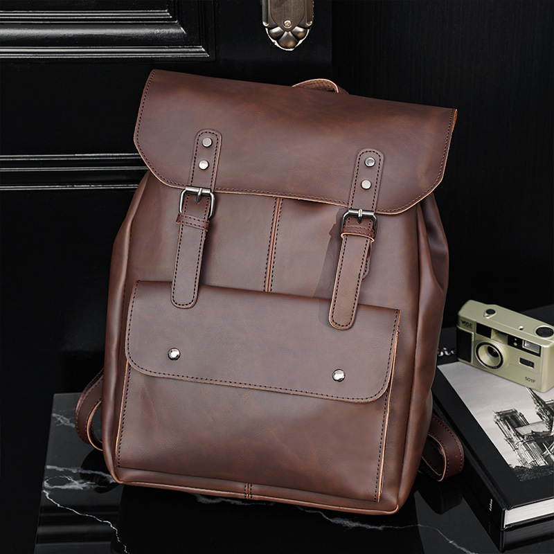GOYN Zaino in pelle da uomo vi - Leather Work Rucksack Mens recensione e prezzo