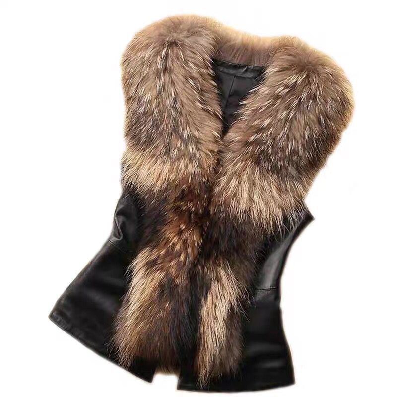 Giacche Senza Maniche da Donna - Leather Work Jacket Women'S recensione e prezzo