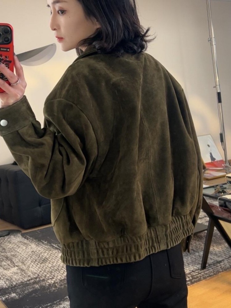 Giacca da donna in pelle scamo - Leather Work Jacket Women'S recensione e prezzo