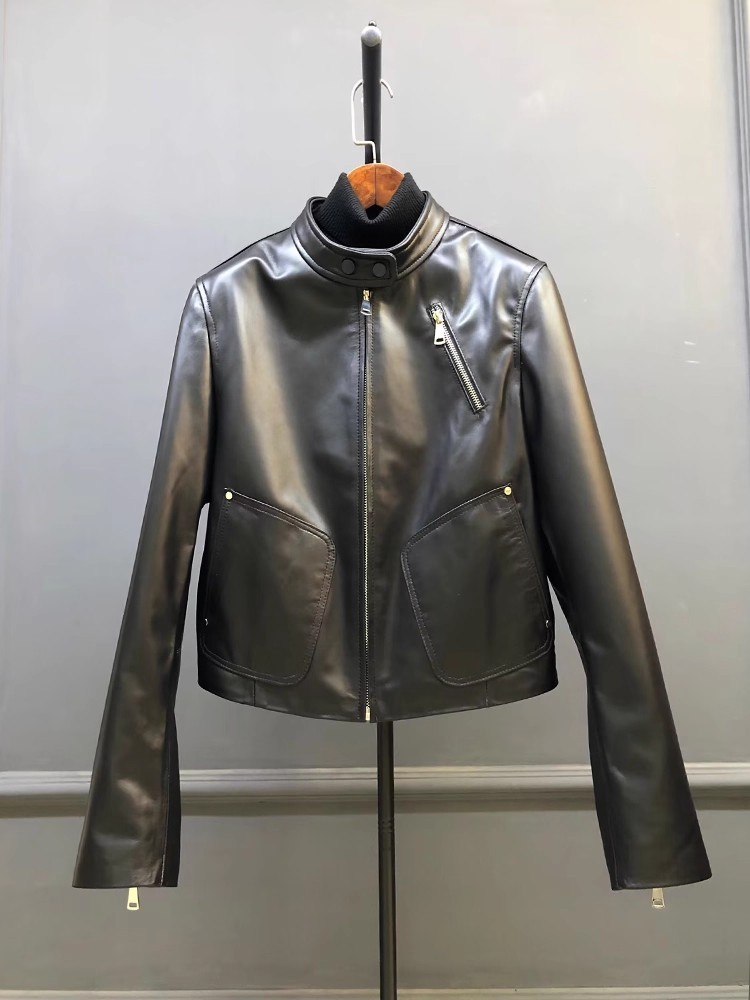 Giacca Corta Retrò da Donna Pr - Leather Work Jacket Women'S recensione e prezzo