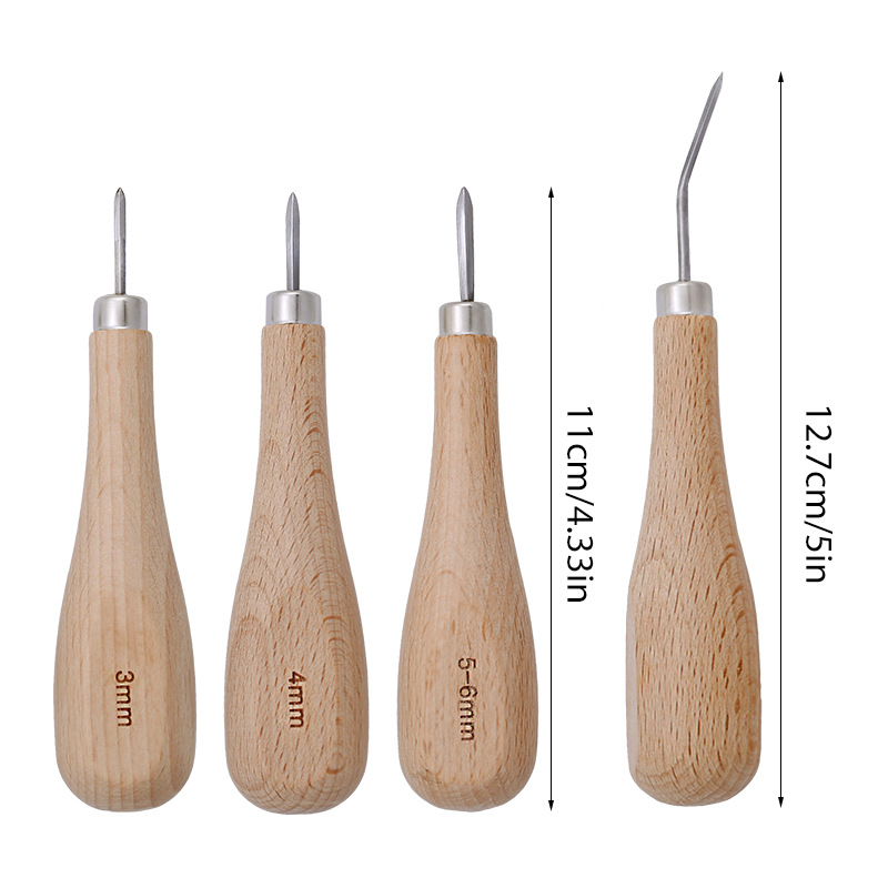 1 pz pelle artigianale in legn - Leather Punch Revolving recensione e prezzo