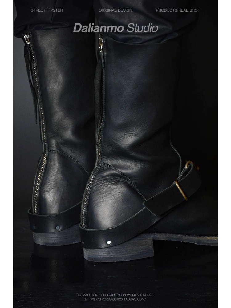 Stivali corti neri cool da uom - Leather Work Youtube recensione e prezzo