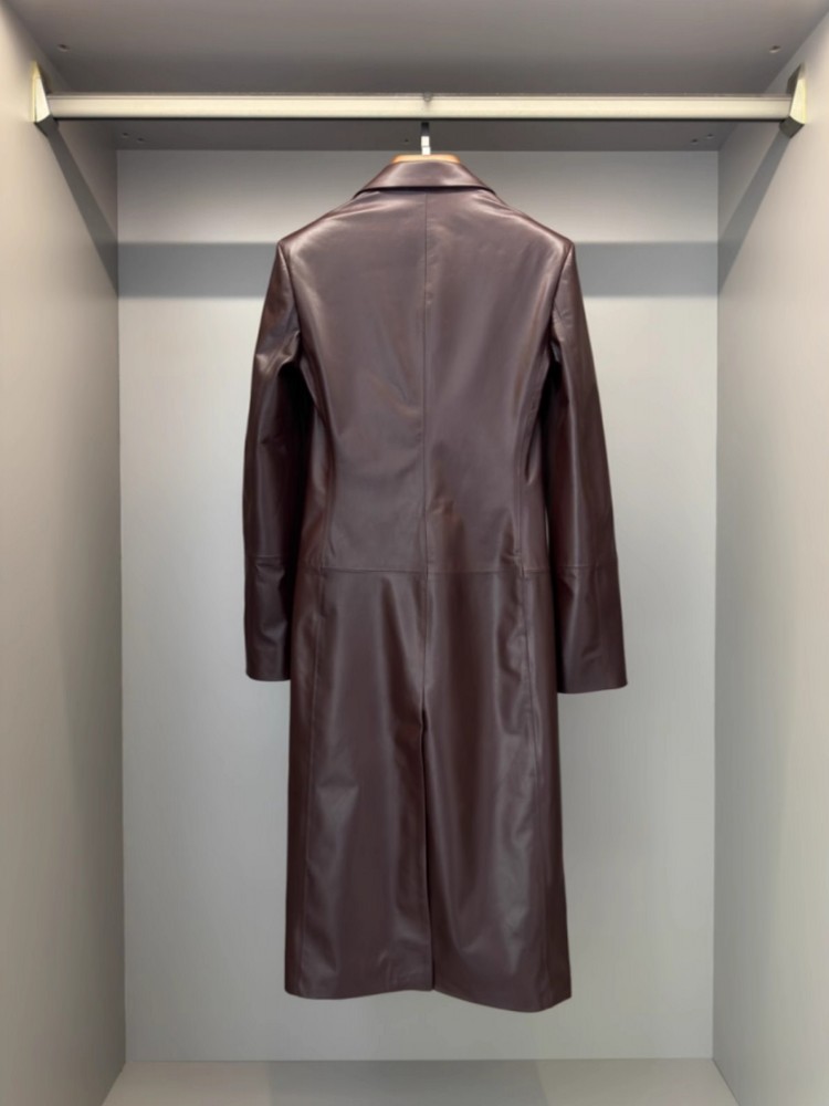 Giacca da donna lunga in vera  - Leather Work Jacket Women'S recensione e prezzo