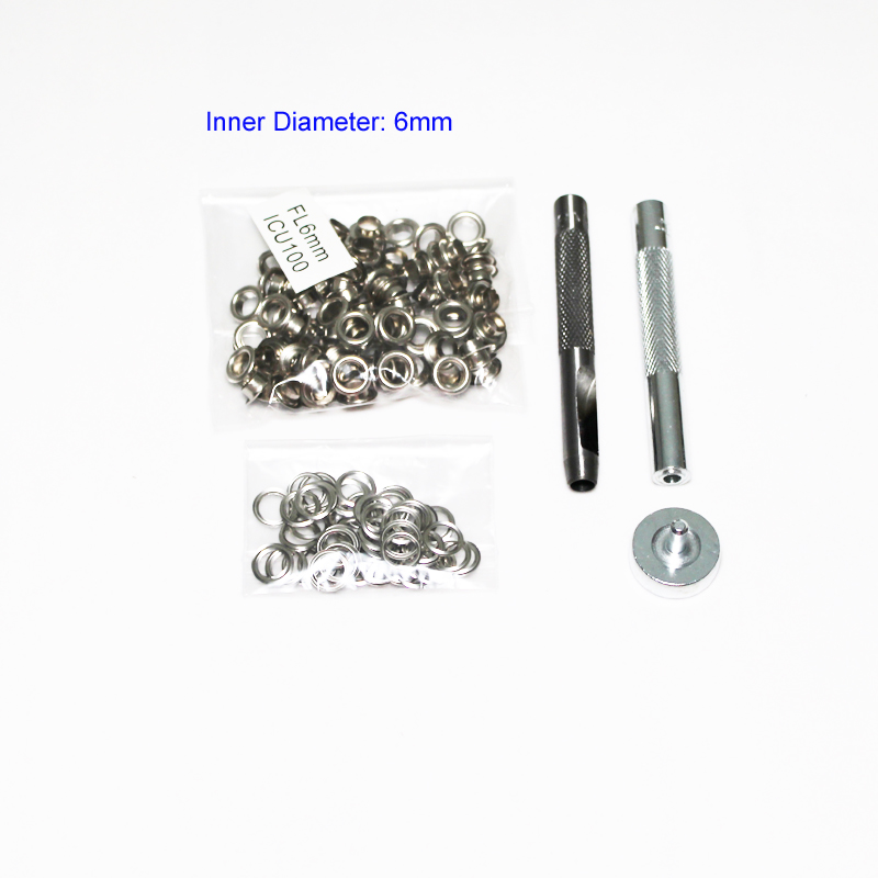 4mm-14mm 100 Set Argento Occhi - Leatherworking Equipment recensione e prezzo