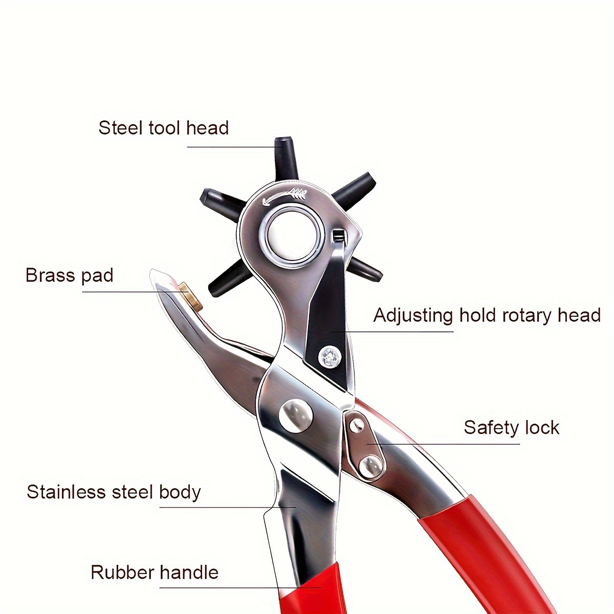 Pinza perforatrice per fori in - Leather Punch Revolving recensione e prezzo