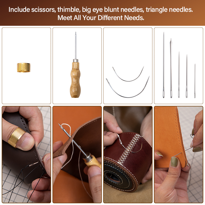 WUTA Kit di riparazione in pel - Leatherworking Equipment recensione e prezzo