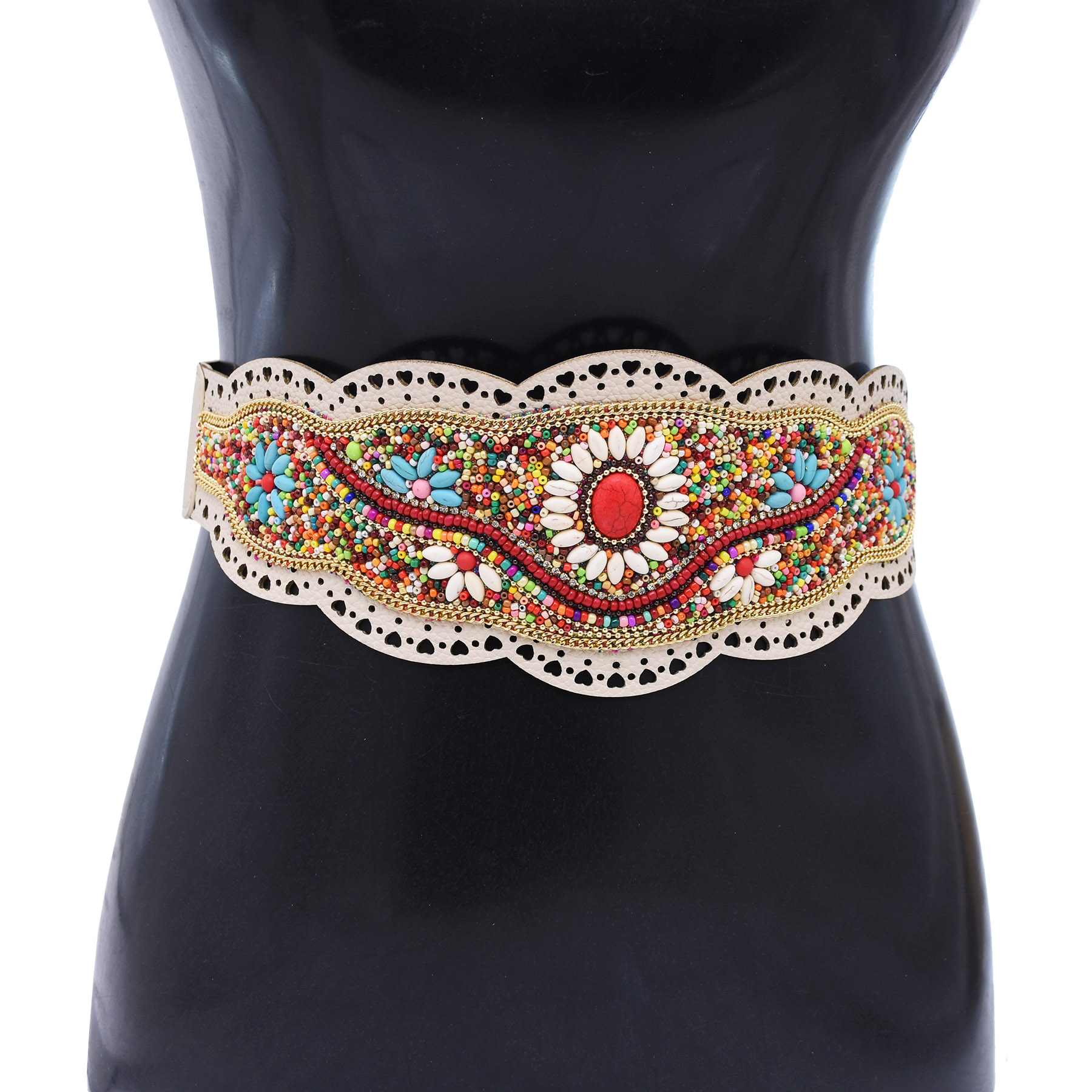 Cintura in vita con perline di - Leatherwork Jewelry recensione e prezzo