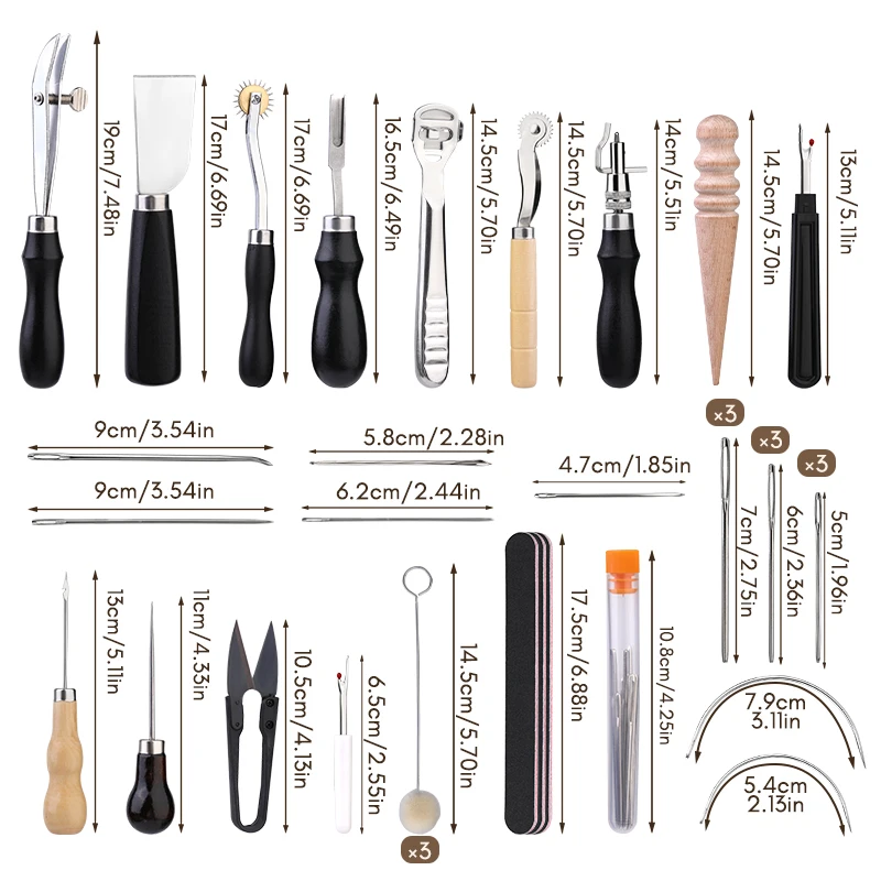 KRABALL Kit di strumenti profe - Leatherworking Equipment recensione e prezzo